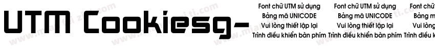 UTM Cookiesg字体转换